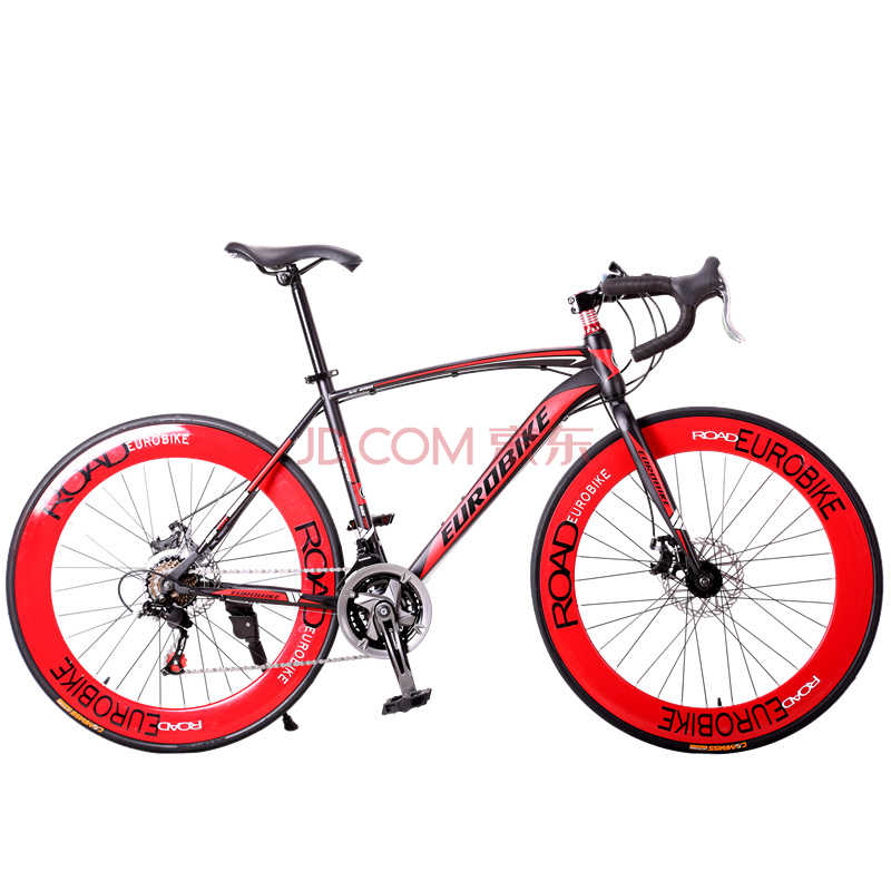 欧拜克xc550公路车双线碟刹禧玛诺21/27速公路自行车男女式单车越野