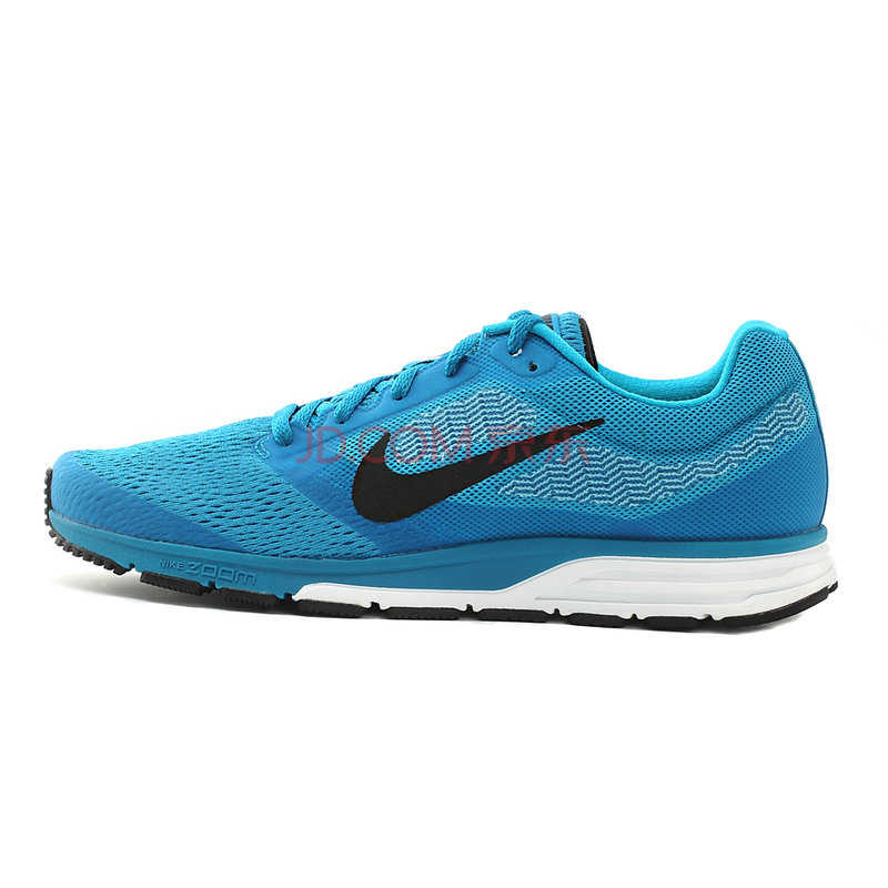 nike耐克 2015年新款男子air zoom fly 2跑步鞋707606-404 蓝 44.